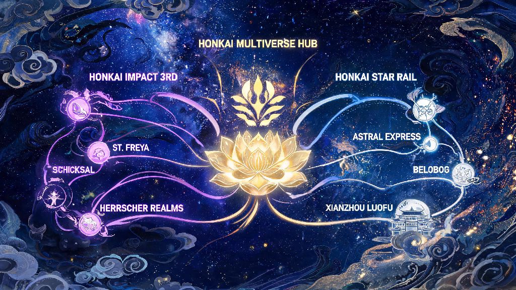 How Are Honkai Impact and Star Rail Connected? Complete Lore & Game Guide
