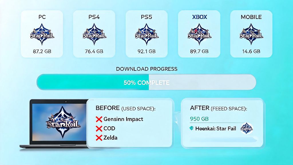 How Many Gigabytes Is Honkai Star Rail: Storage Guide for All Major Platforms
