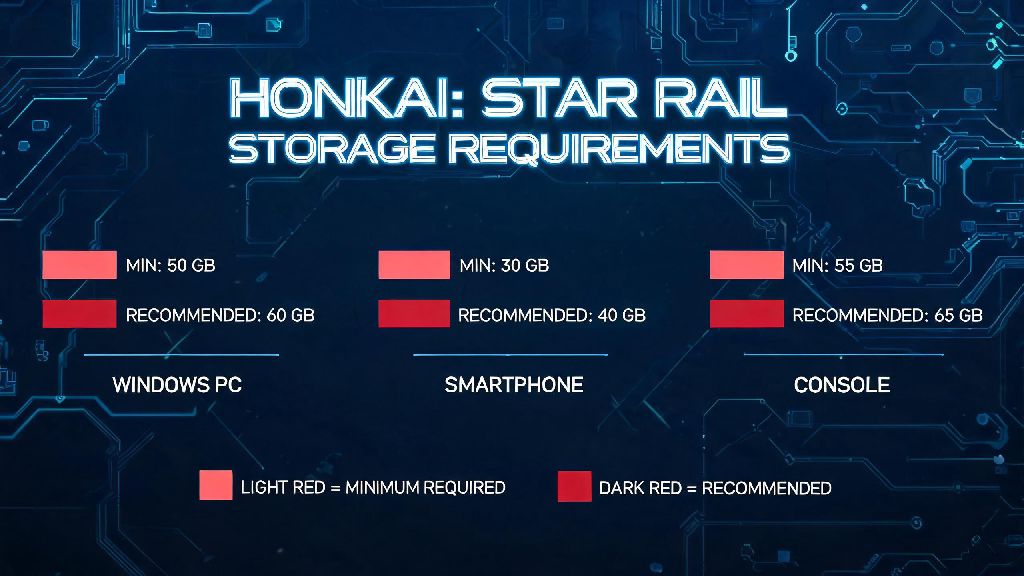 How Many Gigs Is Honkai Star Rail? Complete Storage Size Guide