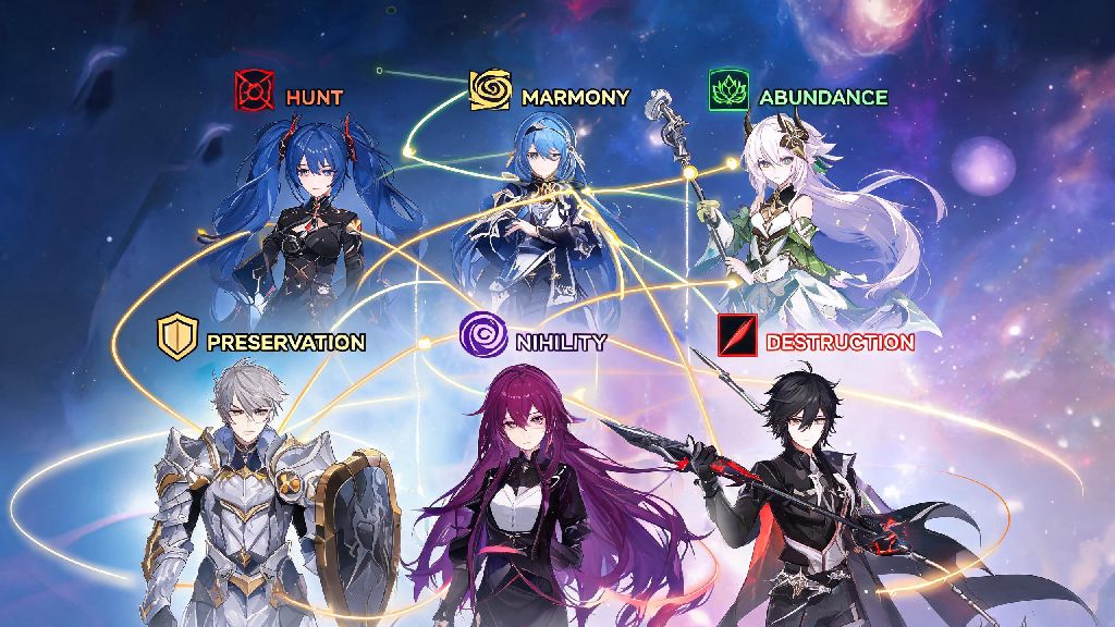 How Many Paths Are There in Honkai Star Rail? Full Player Guide